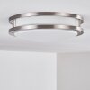 Sora Lámpara de Techo LED Níquel-mate, Blanca, 1 luz