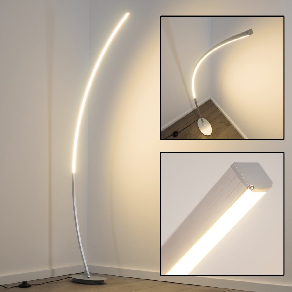 Solo Lámpara de pie LED Aluminio, 1 luz main product photo
