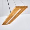 Adak Lámpara Colgante LED Gris, 1 luz