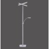 Paul Neuhaus ARTUR Lámpara de Pie LED Acero inoxidable, 2 luces