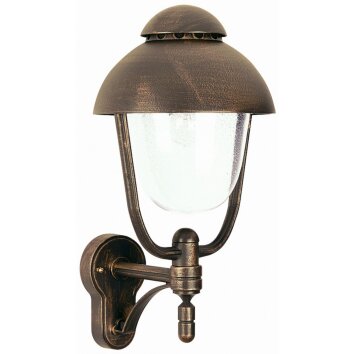 Albert 688 Aplique para exterior Marrón, Latón, 1 luz