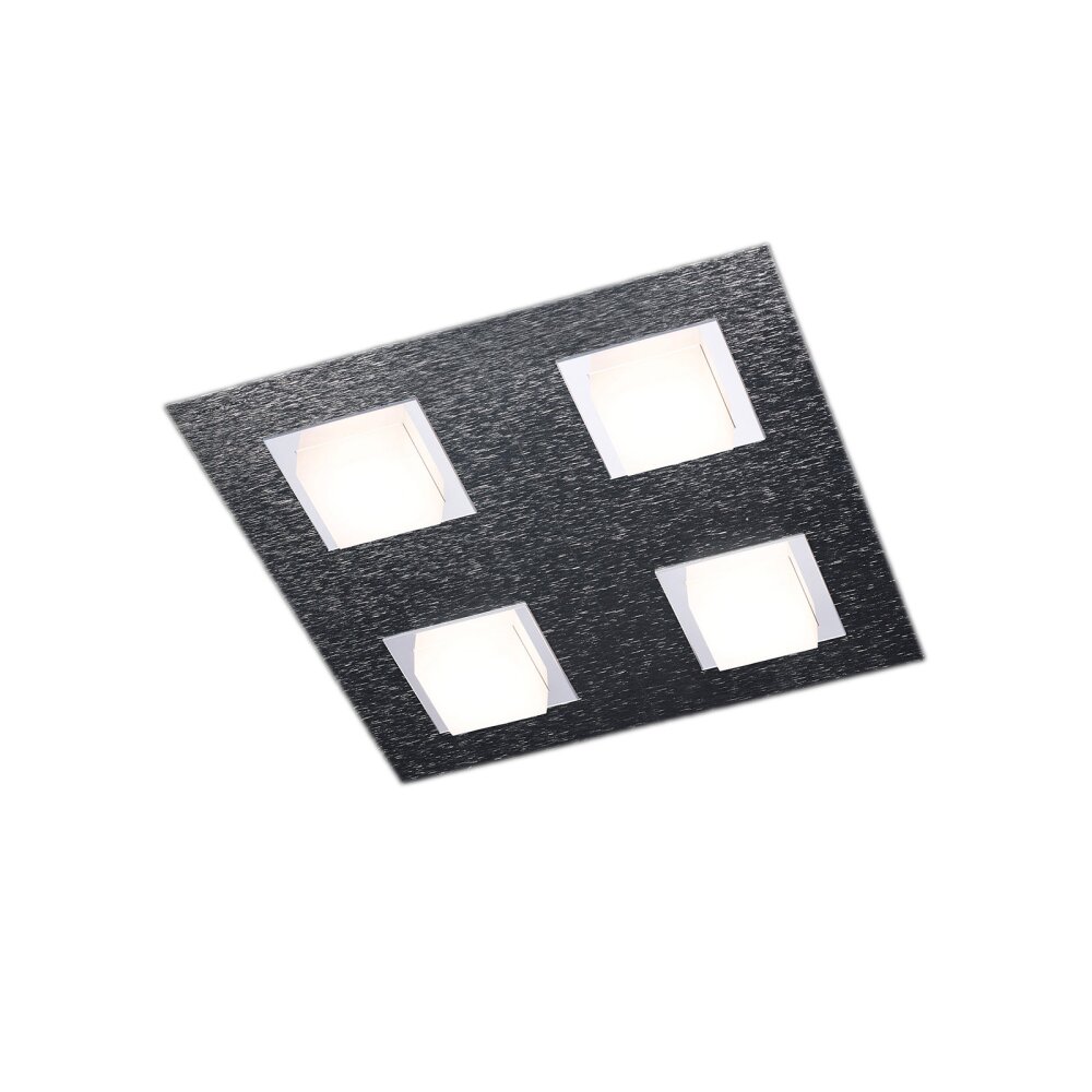 Grossmann BASIC Lámpara de Techo LED Antracita, 4 luces main product photo