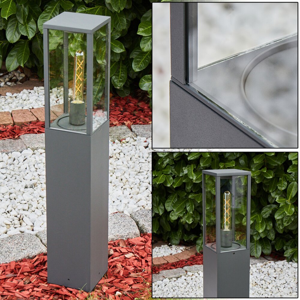 Kiwalik Poste de Jardín Antracita, 1 luz main product photo