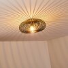 Oravi Lámpara de Techo Negro-dorado, 1 luz