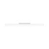 Leuchten-Direkt FLAT Lámpara de Techo LED Blanca, 1 luz, Mando a distancia