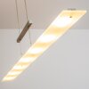 Lámpara Colgante Ramsele LED Cromo, Níquel-mate, 7 luces