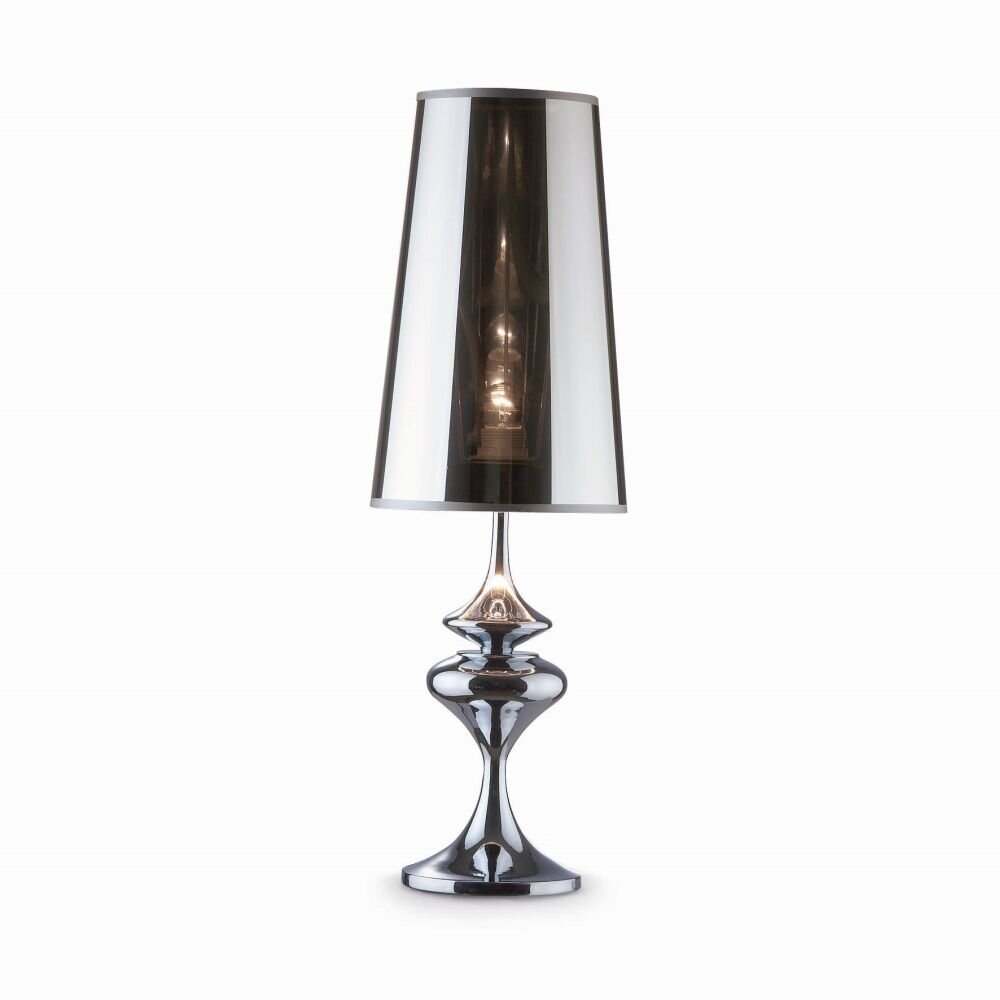 Ideal Lux ALFIERE Lámpara de Mesa Cromo, 1 luz main product photo