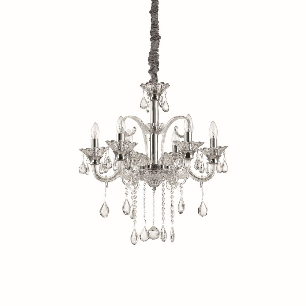 Ideal Lux COLOSSAL Lámpara Colgante Cromo, 6 luces main product photo