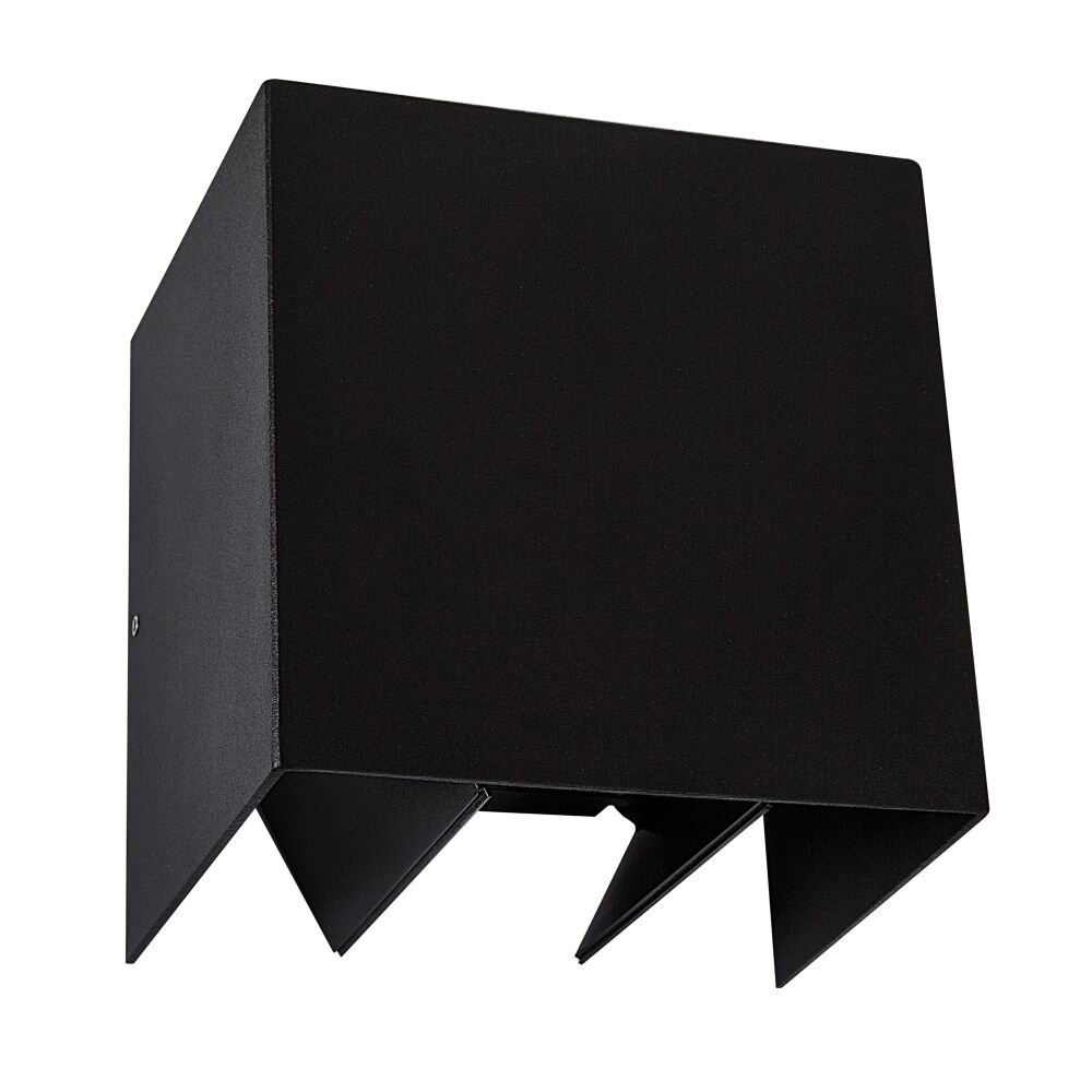 KS Verlichting Channel Aplique LED Negro, 2 luces main product photo