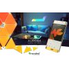 nanoleaf Aplique Pack de 3 LED Blanca, 1 luz, Mando a distancia, Cambia de color