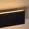 Obion Aplique LED Negro, 2 luces