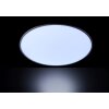 Wofi LINOX Lámpara de Techo LED Plata, 1 luz, Mando a distancia