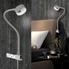 Honsel Lug Foco de pared LED Níquel-mate, 1 luz